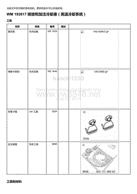 2018-2020保时捷新卡宴9YA和9Y0维修手册-193817 排放和加注冷却液（高温冷却系统）