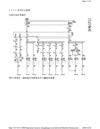 2012年凯迪拉克SRX车型电路图-车内灯示意图