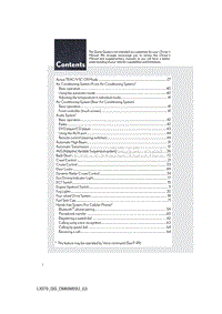 雷克萨斯2015 LX570用户手册快速指南（OM60M03U）