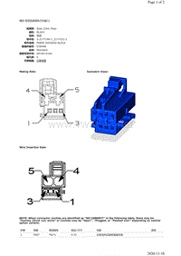 2016年国产吉普自由光控制模块端子图针脚图-模块-舒适型座椅和方向盘C2