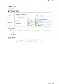 2019年日产天籁仪表故障代码DTC B230A-11说明