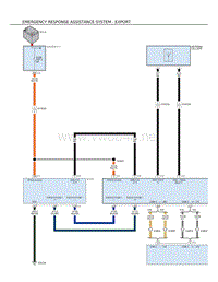 2020年JEEP牧马人（Wrangler）电路图 - EMERGENCY-RESPONSE-ASSISTANCE-SYSTEM---EXPORT