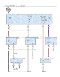 2020年JEEP牧马人（Wrangler）电路图 - COOLING-SYSTEM - 3.6L - eTORQUE