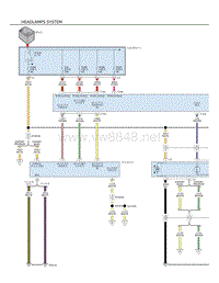 2020年JEEP牧马人（Wrangler）电路图 - HEADLAMPS-SYSTEM