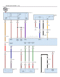 2020年JEEP牧马人（Wrangler）电路图 - INTAKE-AIR-SYSTEM - 3.0L