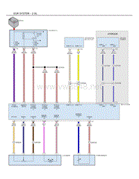 2020年JEEP牧马人（Wrangler）电路图 - EGR-SYSTEM - 2.0L