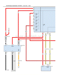 2020年JEEP牧马人（Wrangler）电路图 - STARTING_CHARGING-SYSTEM - 2.0L_3.6L - ESS