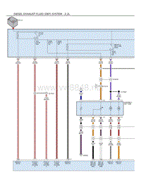 2020年JEEP牧马人（Wrangler）电路图 - DIESEL-EXHAUST-FLUID-DEF-SYSTEM - 2.2L