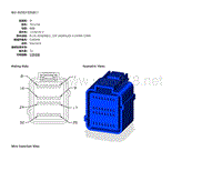 2010年道奇RAM 2500皮卡模块端子图-模块-乘员防护控制器C2