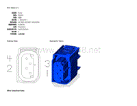 2010年道奇RAM1500皮卡端子图-模块-轮胎压力C1