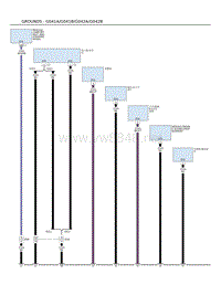 2020年阿尔法罗密欧GIULIA电路图-GROUNDS---G041A_G041B_G042A_G042B