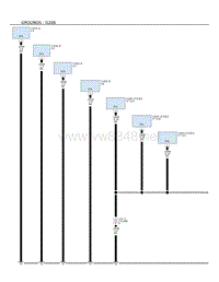 2017年道奇RAM-D2 3500皮卡电路图-GROUNDS---G206