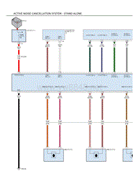 2019年道奇RAM 3500皮卡电路图-有源噪声消除系统--STAND-ALONE