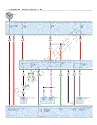 2018年JEEP自由侠（RENEGADE）电路图-保险丝-继电器-其他--1.4L（配电中心-辅助）