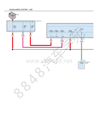 2021年吉普指南者（COMPASS）电路图 - 前照灯-系统-HID