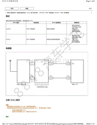 2019年雷克萨斯NX300H音频和视频系统（10.3 英寸显示屏）DTC -B15C0 B15C1