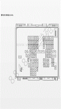 2019年-2020年款福特福克斯电路图 - 保险与继电器信息