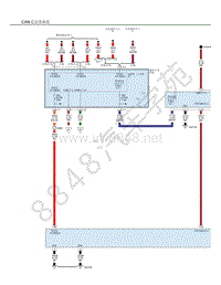 2018年阿尔法罗密欧GIULIA电路图-CAN C总线系统