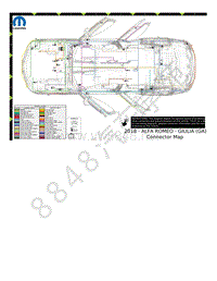 2018年阿尔法罗密欧GIULIA电路图-车辆接地 内联接插件图