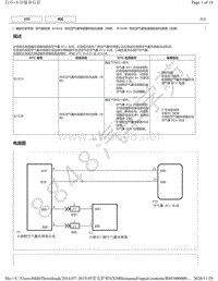 2019年雷克萨斯NX300H气囊系统DTC-B1633 B1638