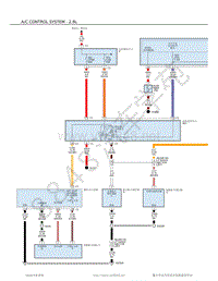 2017年阿尔法罗密欧GIULIA电路图-空调控制系统-2.9L