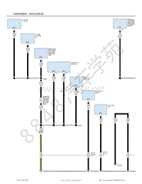 2017年阿尔法罗密欧GIULIA电路图-接地-G031_G032