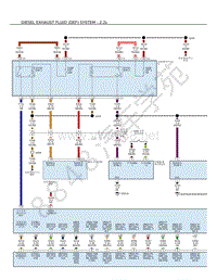 2018年阿尔法罗密欧GIULIA电路图-柴油废气油液（DEF）系统-2.2升