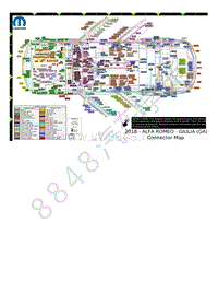 2018年阿尔法罗密欧GIULIA电路图-整车接插件图