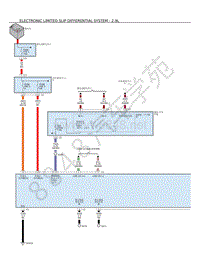 2018年阿尔法罗密欧GIULIA电路图-电子限滑差速器系统-2.9L