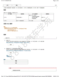 2019年雷克萨斯NX300H导航系统（10.3 英寸显示屏）DTC-B1556 B15B2