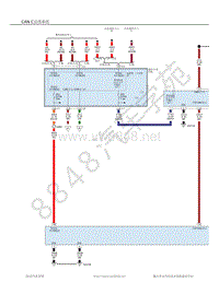 2017年阿尔法罗密欧GIULIA电路图-CAN C总线系统