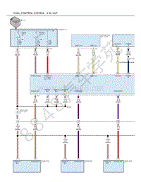 2017年大切诺基（GRAND CHEROKEE）电路图-燃油控制系统-3.0L-VVT