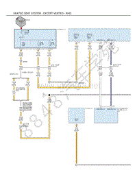 2017年大切诺基（GRAND CHEROKEE）电路图-加热型座椅系统-通风型除外-右舵驾驶