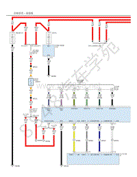 2018年大切诺基（GRAND CHEROKEE）电路图-音响系统 - 高级版