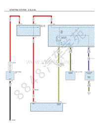 2018年大切诺基（GRAND CHEROKEE）电路图-启动系统-3.0L_3.6L