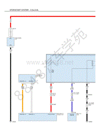 2017年大切诺基（GRAND CHEROKEE）电路图-停止启动系统-3.0L_3.6L