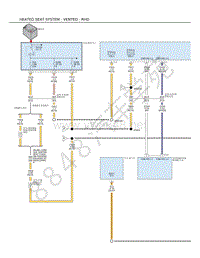 2018年大切诺基（GRAND CHEROKEE）电路图-加热型座椅系统-通风型-右舵驾驶