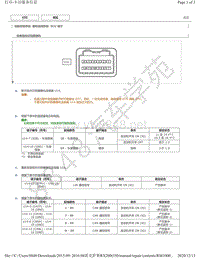 2015年-2016年雷克萨斯RX200t和RX350-路标侦测系统ECU端子图