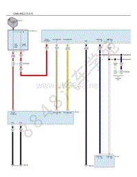 2021年大切诺基（GRAND CHEROKEE）电路图-CAN IHS总线系统