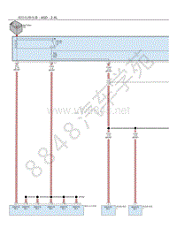 2015年-2016年国产吉普自由光（Cherokee）电路图-保险丝 继电器 - ASD - 2.4L （配电中心）