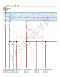 2015年-2016年国产吉普自由光（Cherokee）电路图-保险丝 继电器 - ASD - 2.0L （配电中心）