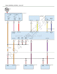 2019年大切诺基（GRAND CHEROKEE）电路图-燃油控制系统-3.0L-VVT