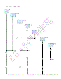 2020年大切诺基（GRAND CHEROKEE）电路图-接地-G916A_G926A