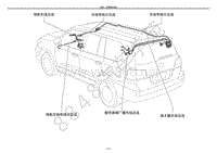 2012年-2014年雷克萨斯LX570和LX460线束图-天线（右驾驶车型）-W