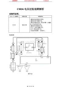 比亚迪_F3_2007_防抱死制动系统_C0036电压过低