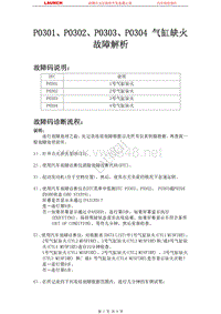 东风本田_CR-V_2007_发动机控制系统_P0301P0302P0303P0304 气缸缺火