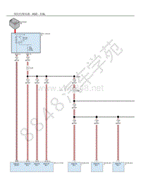 2012年JEEP牧马人（Wrangler）电路图-保险丝 继电器 - ASD - 3.6L （全集成电源）