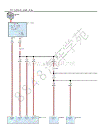 2013年JEEP牧马人（Wrangler）电路图-保险丝 继电器 - ASD - 3.6L （模块-全集成电源）