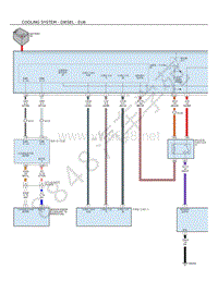 2016年JEEP牧马人（Wrangler）电路图-COOLING-SYSTEM---DIESEL---EU6