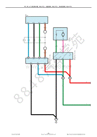 2015年-2019年雷克萨斯RX350 RX350L系统电路图-ECT 和 AT 档位指示器巡航控制发动机控制-8AR